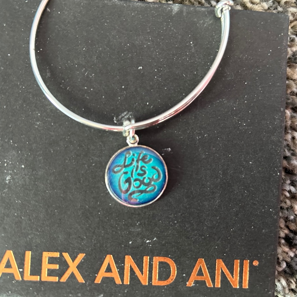 Alex and Ani “Life is Good” bracelet